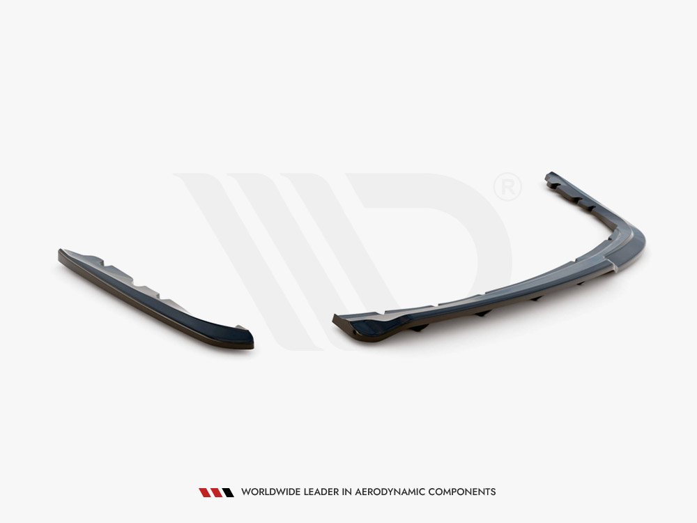 Maxton central rear splitter (vertical bars) bmw 3 series saloon e90 5 Maxton central rear splitter (vertical bars) bmw 3 series saloon e90 - image 5