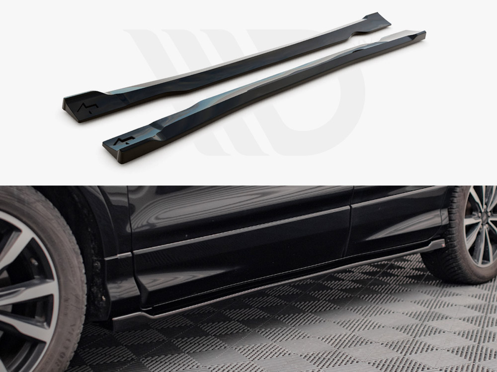 Maxton side skirts diffusers ford escape st-line mk3 (2012-2019) 1 Maxton side skirts diffusers ford escape st-line mk3 (2012-2019)