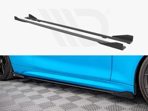 Maxton Street Pro Side Skirts Diffusers + Flaps BMW M2 F87