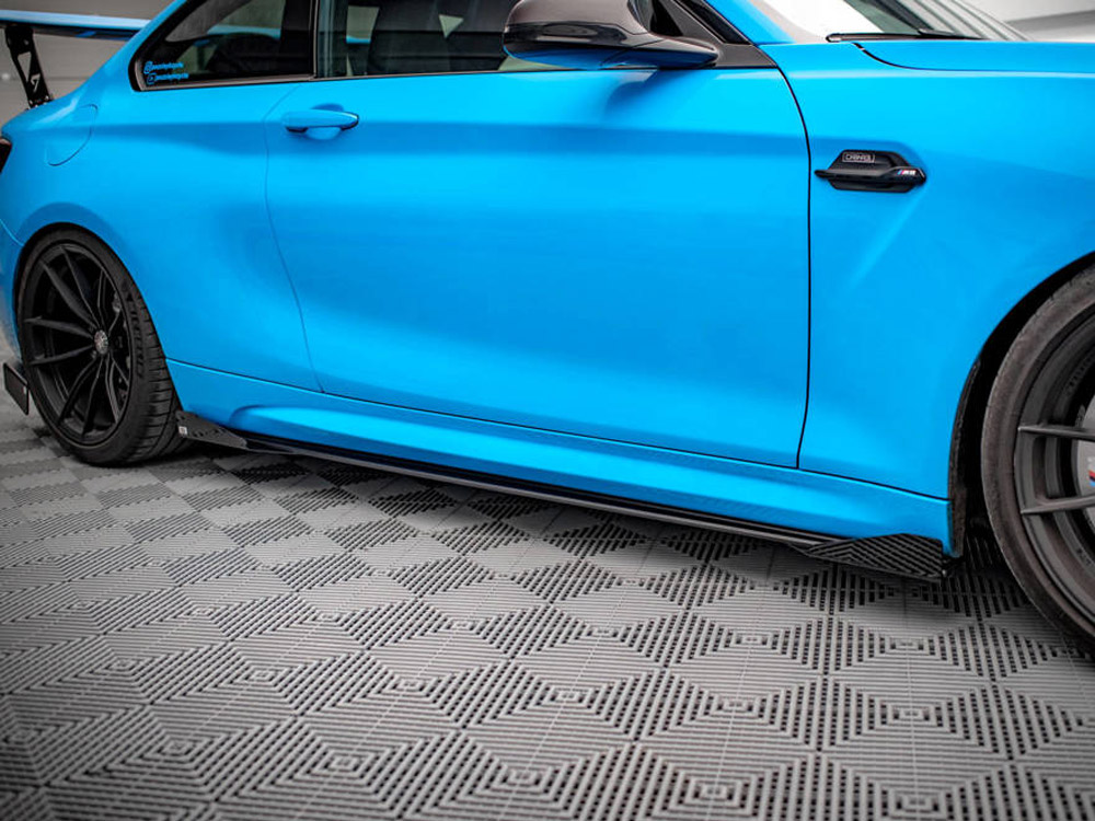 Maxton street pro side skirts diffusers + flaps bmw m2 f87 3 Maxton street pro side skirts diffusers + flaps bmw m2 f87 - image 3