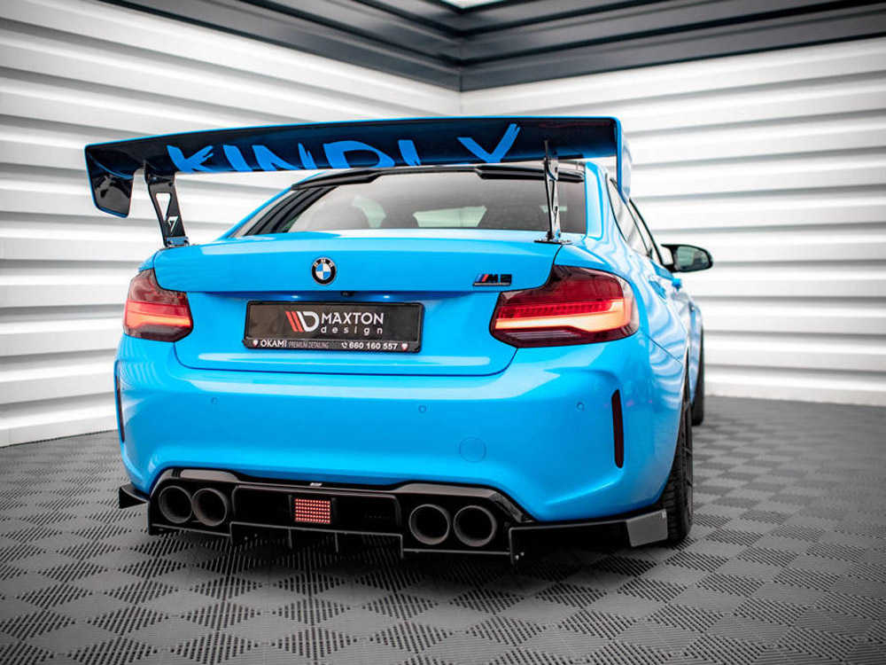 Maxton rear diffuser racing bmw m2 f87 (2016-2020) 2 Maxton rear diffuser racing bmw m2 f87 (2016-2020) - image 2