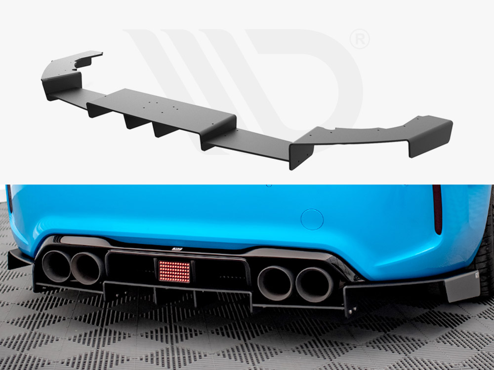 Maxton rear diffuser racing bmw m2 f87 (2016-2020) 1 Maxton rear diffuser racing bmw m2 f87 (2016-2020)