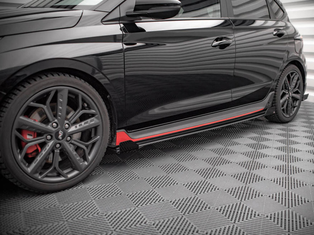 Maxton street pro side skirts diffusers + flaps hyundai i20 n mk3 3 Maxton street pro side skirts diffusers + flaps hyundai i20 n mk3 - image 3