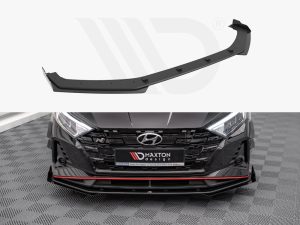 Maxton Street Pro Front Splitter V1 + Flaps Hyundai i20 N Mk3