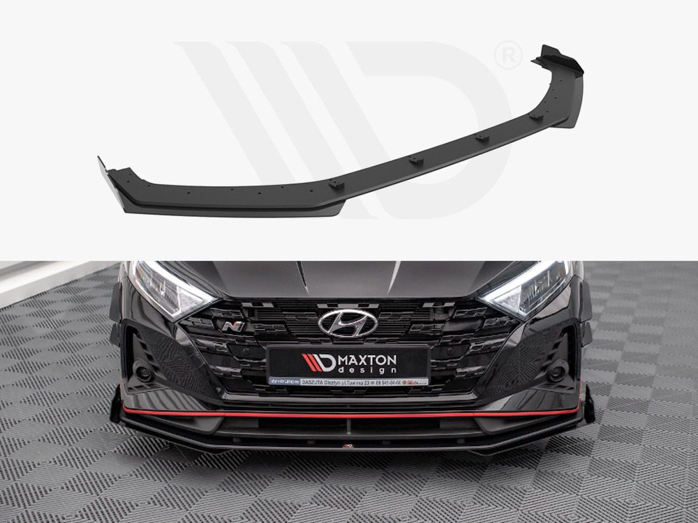 Maxton street pro front splitter v1 + flaps hyundai i20 n mk3 1 Maxton street pro front splitter v1 + flaps hyundai i20 n mk3