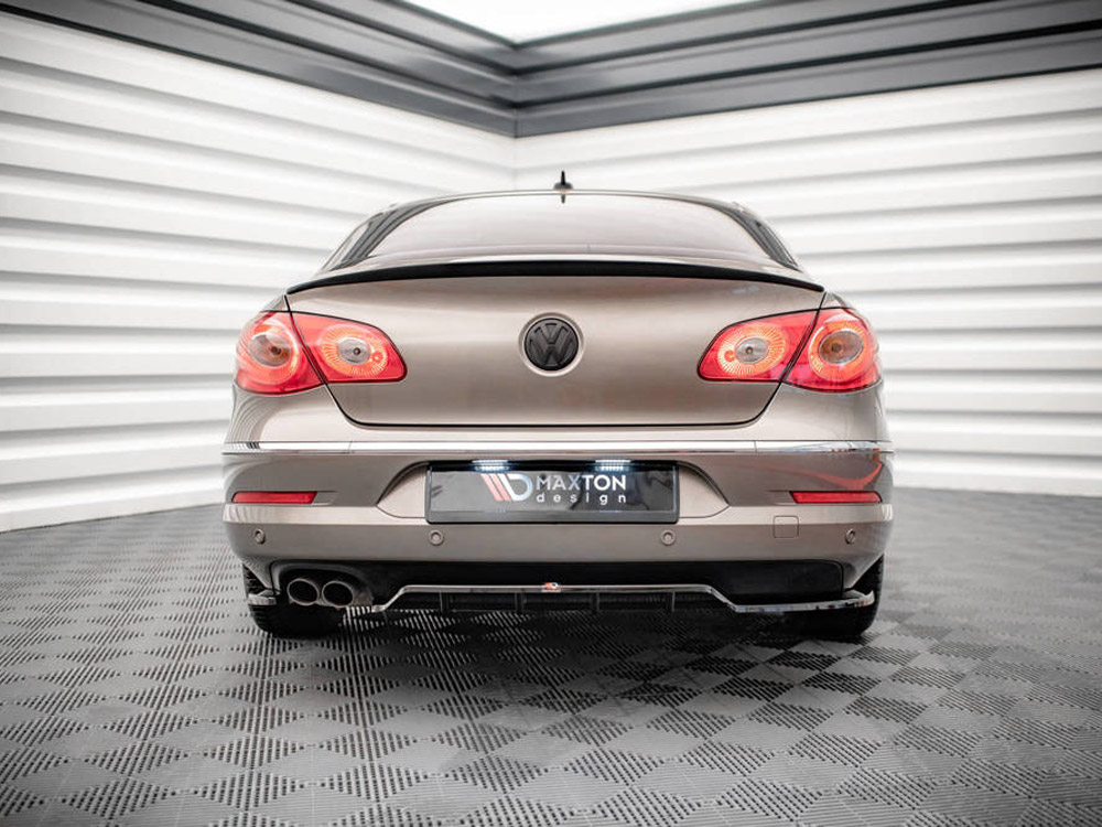 Maxton central rear splitter (vertical bars) vw passat cc 3 Maxton central rear splitter (vertical bars) vw passat cc - image 3