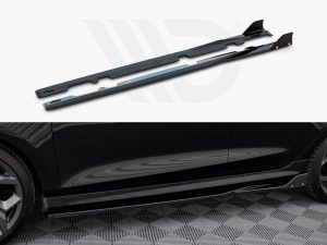 Maxton Side Skirts Diffusers V2 + Flaps Ford Fiesta ST/ST-Line Mk8