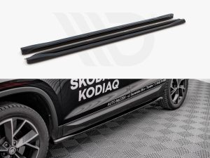 Maxton Side Skirts Diffusers Skoda Kodiaq Mk1 Facelift Models