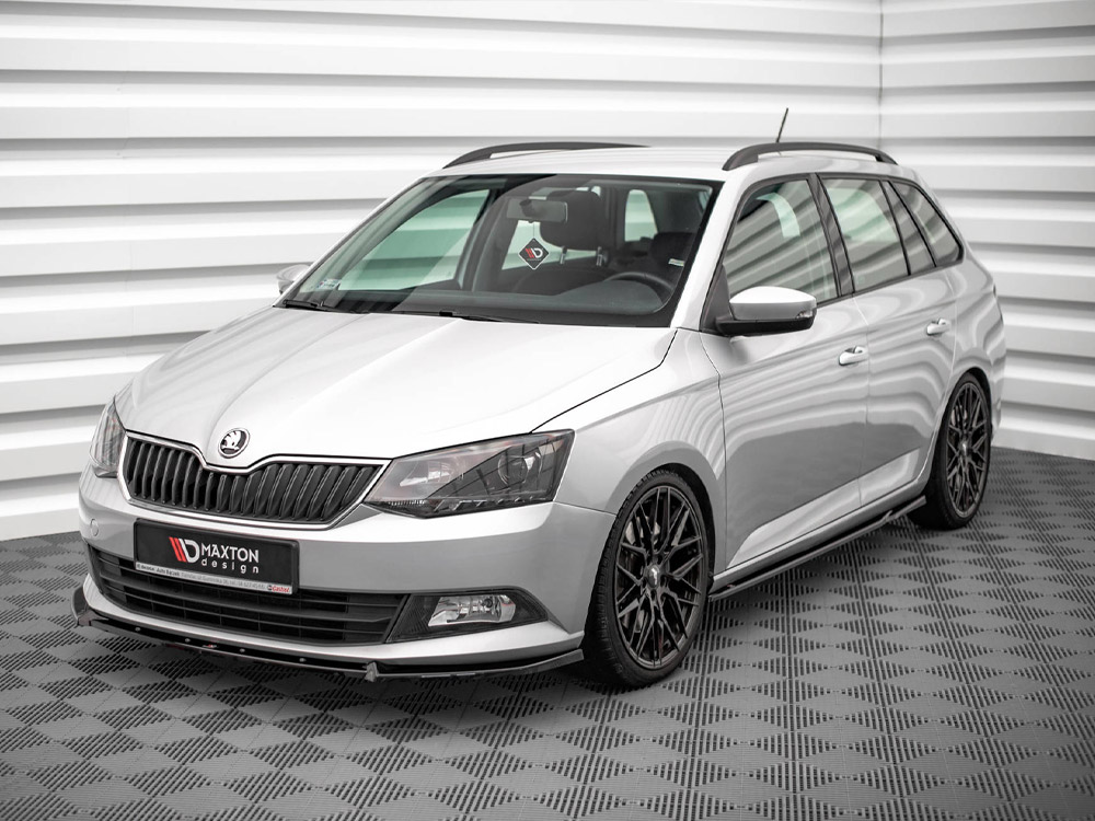 Maxton side skirts diffusers skoda fabia mk3 (2014-2019) 2 Maxton side skirts diffusers skoda fabia mk3 (2014-2019) - image 2