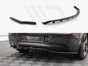 Maxton Central Rear Splitter (Vertical Bars) BMW 1 Series F20