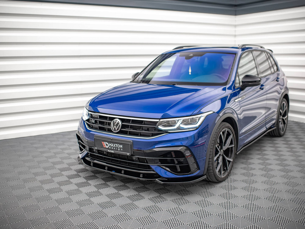 Maxton front splitter v3 vw tiguan r/r-line mk2 facelift models (2020+) 2 Maxton front splitter v3 vw tiguan r/r-line mk2 facelift models (2020+) - image 2