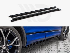 Maxton Side Skirts Diffusers VW Tiguan R/R-Line Mk2 Facelift Models (2020+)
