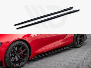 Maxton Side Skirts Diffusers V3 Toyota Supra Mk5