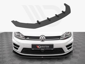 Maxton Street Pro Front Splitter V2 for Volkswagen Golf R Mk7