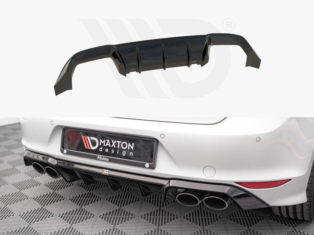 Maxton rear valance vw golf r mk7 (2013-2016) 1 Maxton rear valance vw golf r mk7 (2013-2016)