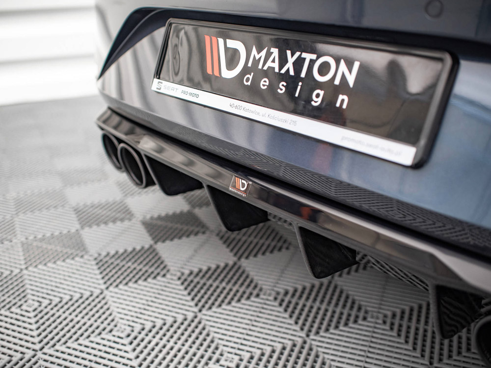 Maxton rear valance + exhaust ends imitation for seat leon fr hatchback mk4 5 Maxton rear valance + exhaust ends imitation for seat leon fr hatchback mk4 - image 5