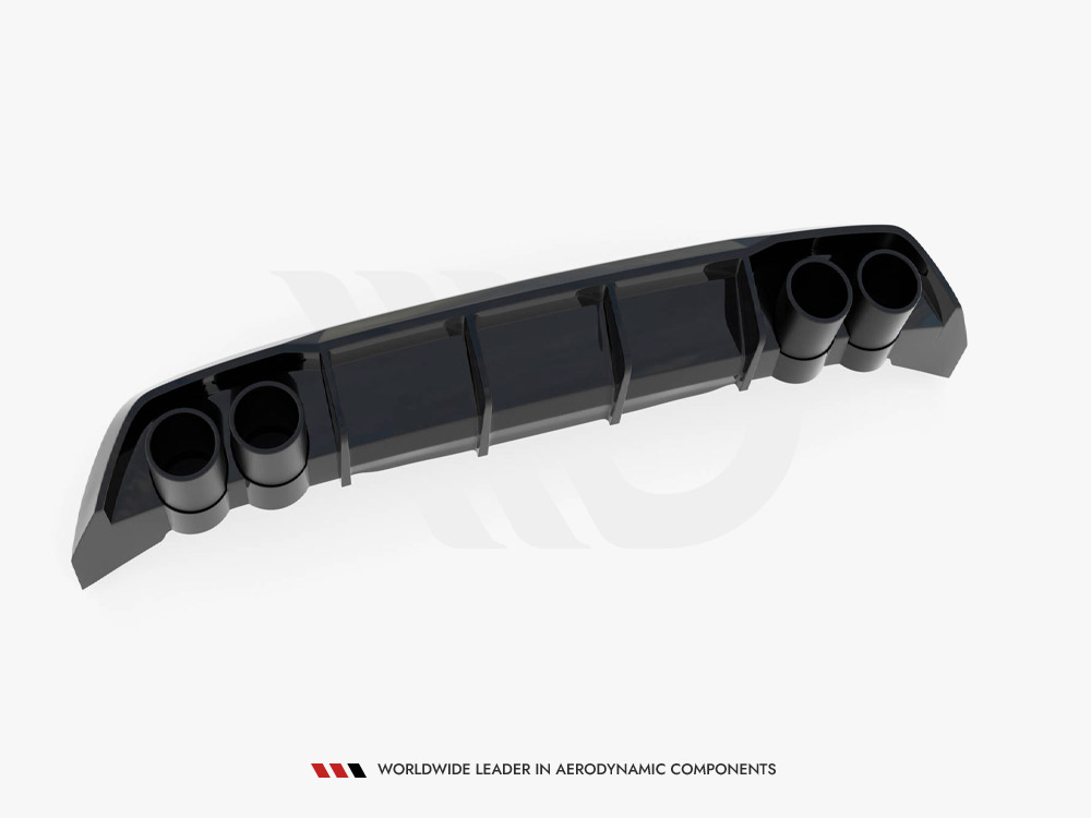 Maxton rear valance + exhaust ends imitation for seat leon fr hatchback mk4 6 Maxton rear valance + exhaust ends imitation for seat leon fr hatchback mk4 - image 6