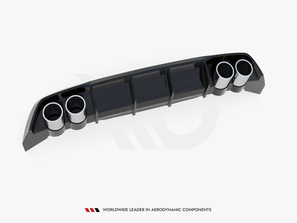Maxton rear valance + exhaust ends imitation for seat leon fr hatchback mk4 7 Maxton rear valance + exhaust ends imitation for seat leon fr hatchback mk4 - image 7
