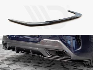 Maxton Central Rear Splitter (Vertical Bars) BMW 8 Gran Coupe M-Pack G16