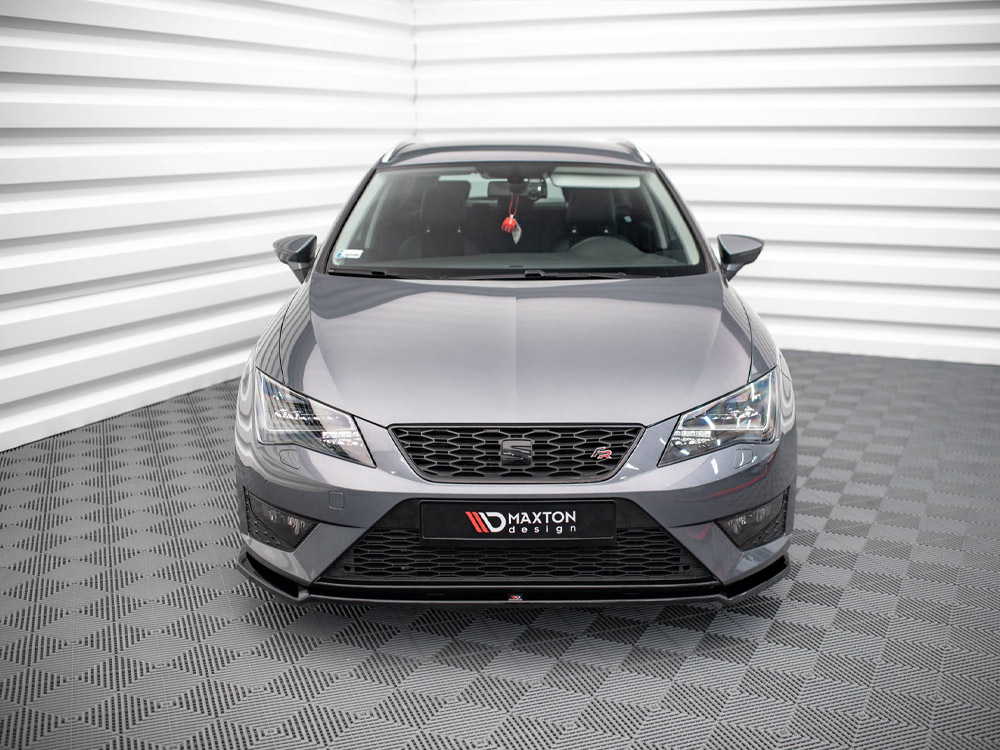 Maxton front splitter v2 seat leon fr/cupra mk3 (2012-2016) 2 Maxton front splitter v2 seat leon fr/cupra mk3 (2012-2016) - image 2