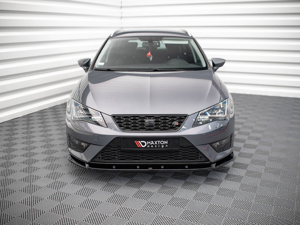 Maxton front splitter v1 seat leon fr/cupra mk3 (2012-2016) 2 Maxton front splitter v1 seat leon fr/cupra mk3 (2012-2016) - image 2