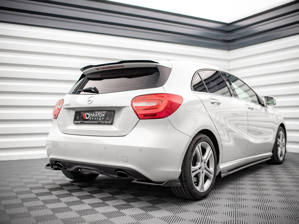 Maxton rear side splitters v1 mercedes a-class w176 (2012-2015) 2 Maxton rear side splitters v1 mercedes a-class w176 (2012-2015) - image 2