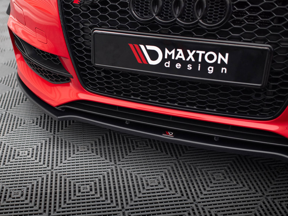 Maxton front splitter v2 audi s3/a3 s-line 8v saloon/cabrio (2013-2016) 6 Maxton front splitter v2 audi s3/a3 s-line 8v saloon/cabrio (2013-2016) - image 6