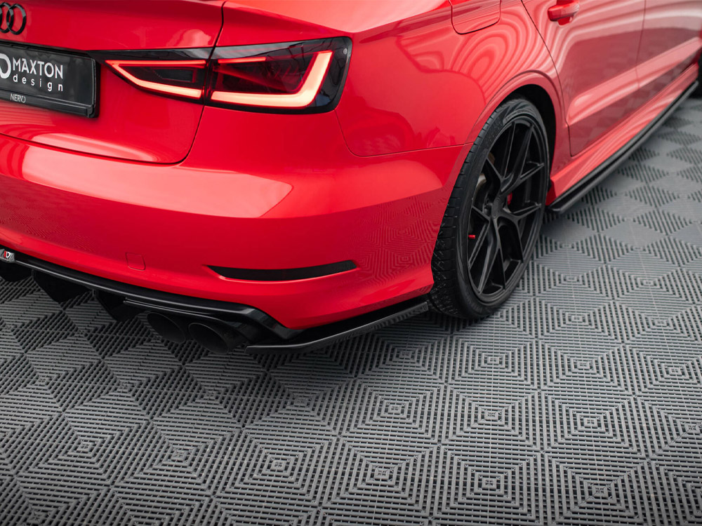 Maxton rear side splitters audi s3 saloon 8v (2013-2016) 3 Maxton rear side splitters audi s3 saloon 8v (2013-2016) - image 3