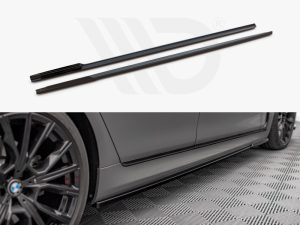 Maxton Side Skirts Diffusers V1 BMW 7 Series M-Pack G11