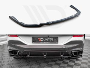 Maxton Central Rear Splitter (Vertical Bars) V1 BMW X6 M-Pack G06