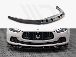 Maxton Front Splitter V2 Maserati Ghibli Mk3 (2013-2017)