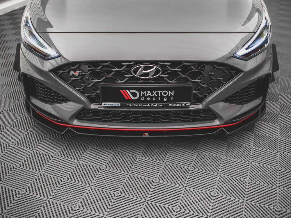 Maxton front splitter v2 hyundai i30 n hatchback/fastback mk3 facelift models (2020+) 3 Maxton front splitter v2 hyundai i30 n hatchback/fastback mk3 facelift models (2020+) - image 3
