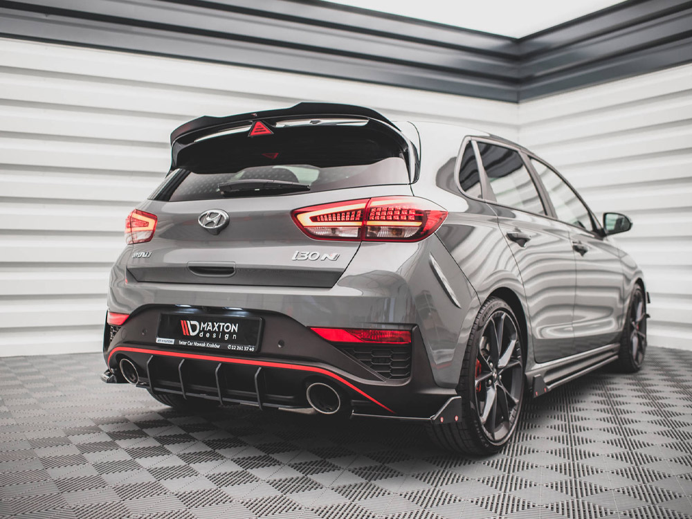 Maxton street pro rear diffuser hyundai i30 n hatchback mk3 facelift models (2020+) 2 Maxton street pro rear diffuser hyundai i30 n hatchback mk3 facelift models (2020+) - image 2
