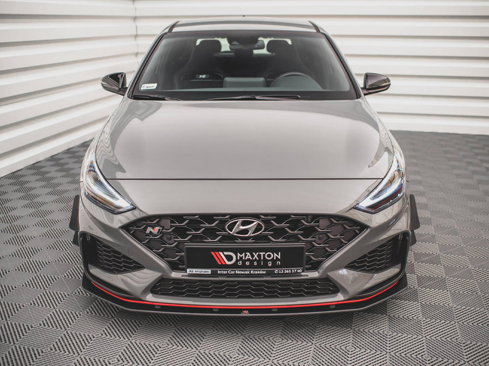 Maxton front bumper wings (canards) hyundai i30 n hatchback/fastback mk3 facelift models (2020+) 2 Maxton front bumper wings (canards) hyundai i30 n hatchback/fastback mk3 facelift models (2020+) - image 2