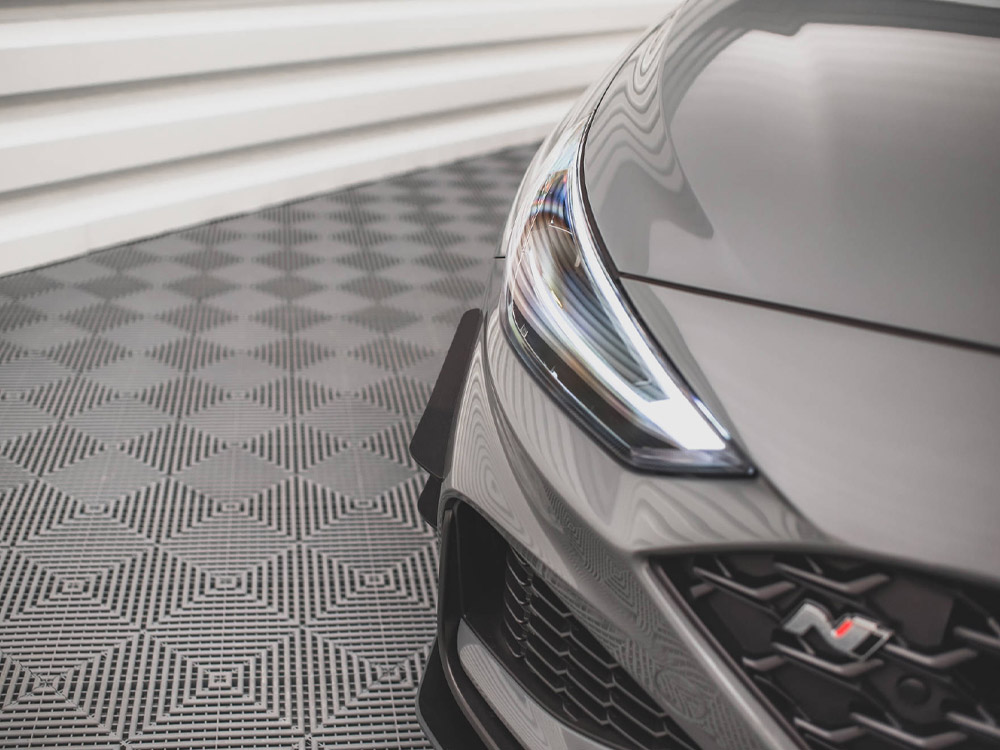 Maxton front bumper wings (canards) hyundai i30 n hatchback/fastback mk3 facelift models (2020+) 3 Maxton front bumper wings (canards) hyundai i30 n hatchback/fastback mk3 facelift models (2020+) - image 3