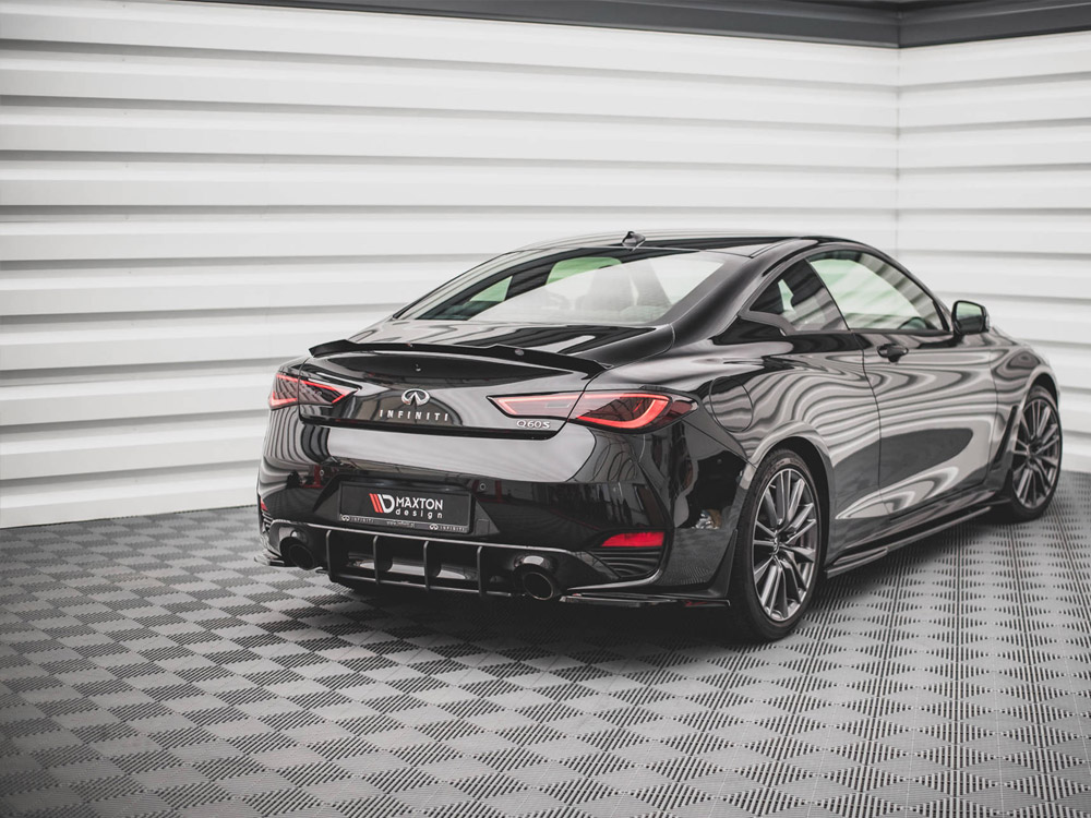 Maxton rear side splitters infiniti q60 s mk2 (2017+) 2 Maxton rear side splitters infiniti q60 s mk2 (2017+) - image 2