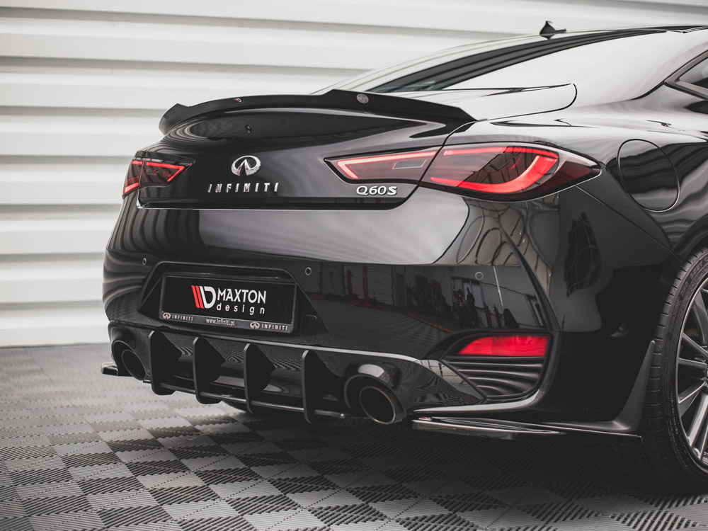 Maxton street pro rear diffuser infiniti q60 s mk2 (2017+) 3 Maxton street pro rear diffuser infiniti q60 s mk2 (2017+) - image 3