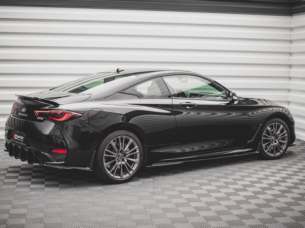 Maxton side skirts diffusers infiniti q60 s mk2 (2017+) 2 Maxton side skirts diffusers infiniti q60 s mk2 (2017+) - image 2