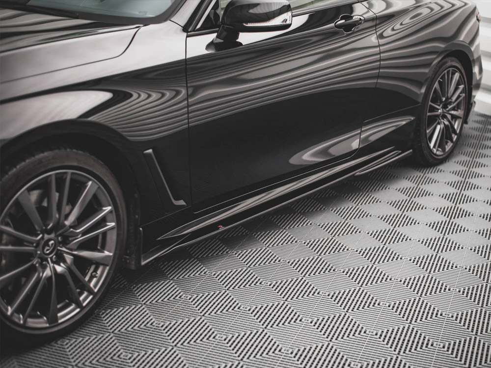 Maxton side skirts diffusers infiniti q60 s mk2 (2017+) 4 Maxton side skirts diffusers infiniti q60 s mk2 (2017+) - image 4