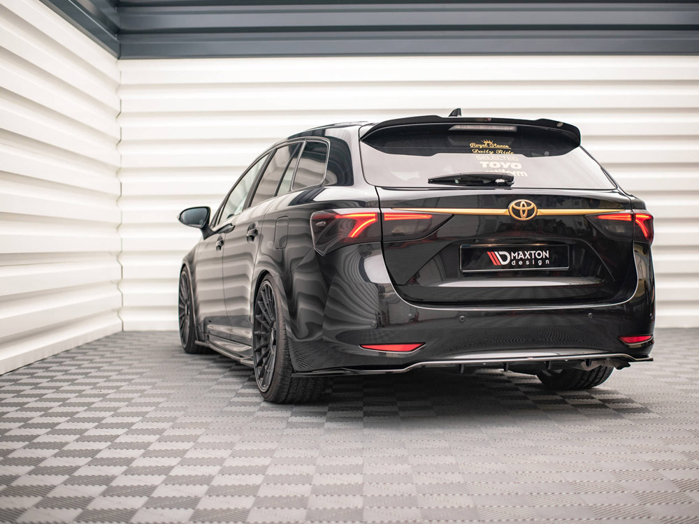 Maxton rear splitter (vertical bars) toyota avensis wagon mk3 facelift models 2 Maxton rear splitter (vertical bars) toyota avensis wagon mk3 facelift models - image 2