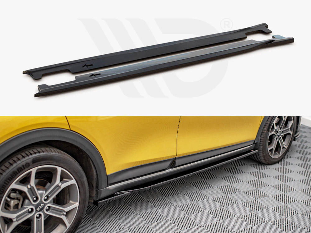 Maxton side skirts diffusers kia xceed mk1 (2019+) 1 Maxton side skirts diffusers kia xceed mk1 (2019+)