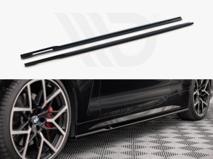 Maxton Side Skirts Diffusers V1 BMW 4 Series M-Pack / M440i G22 / G23