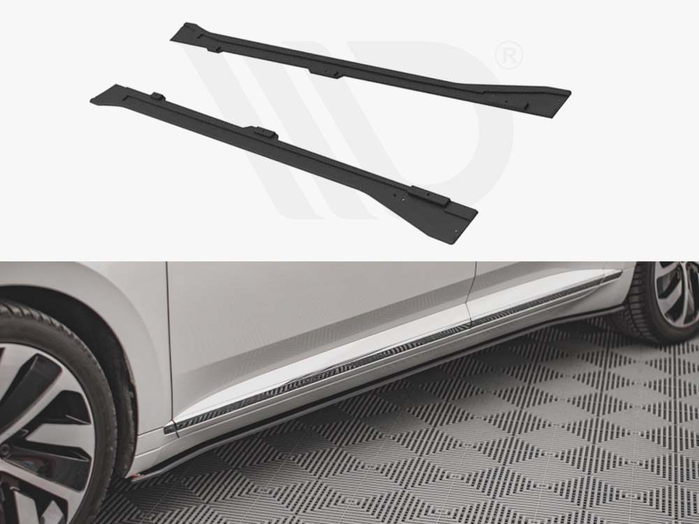 Maxton side skirts diffusers v1 for vw arteon r/r-line facelift models (2020+) 1 Maxton side skirts diffusers v1 for vw arteon r/r-line facelift models (2020+)