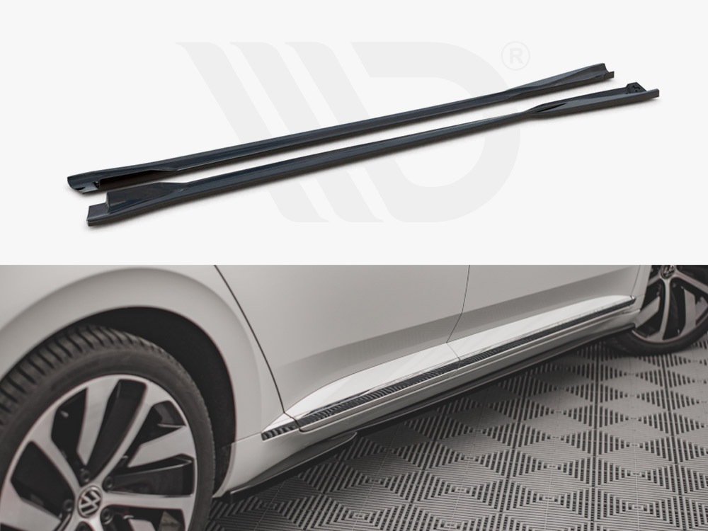 Maxton side skirts diffusers vw arteon r/r-line facelift models (2020+) 1 Maxton side skirts diffusers vw arteon r/r-line facelift models (2020+)