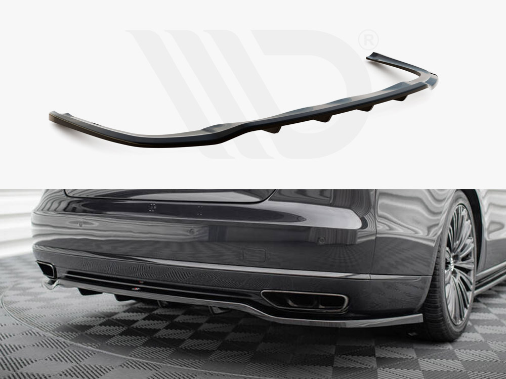 Maxton central rear splitter (vertical bars) audi a8 d4 facelift models 1 Maxton central rear splitter (vertical bars) audi a8 d4 facelift models