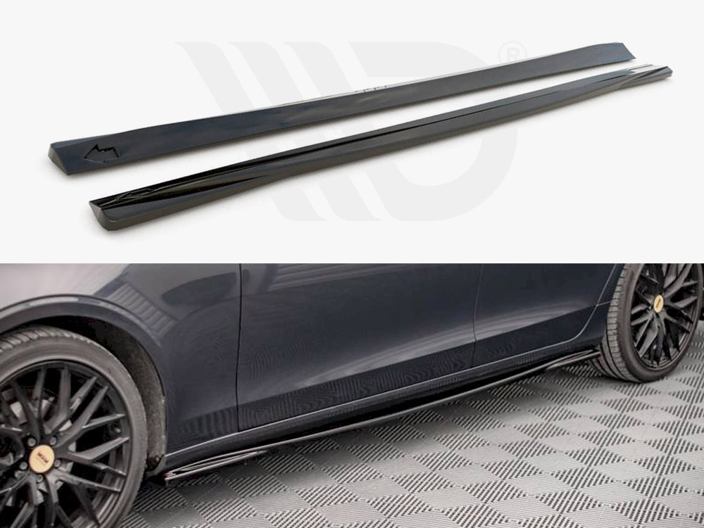 Maxton side skirts diffusers volvo v90 mk2 (2016-2020) 1 Maxton side skirts diffusers volvo v90 mk2 (2016-2020)