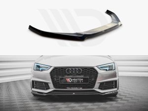 Maxton Front Splitter V4 Audi S4/A4 S-Line B9