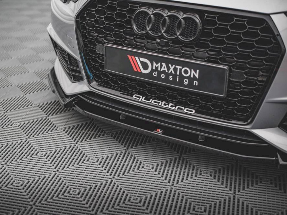 Maxton front splitter v3 audi s4/a4 s-line b9 2 Maxton front splitter v3 audi s4/a4 s-line b9 - image 2