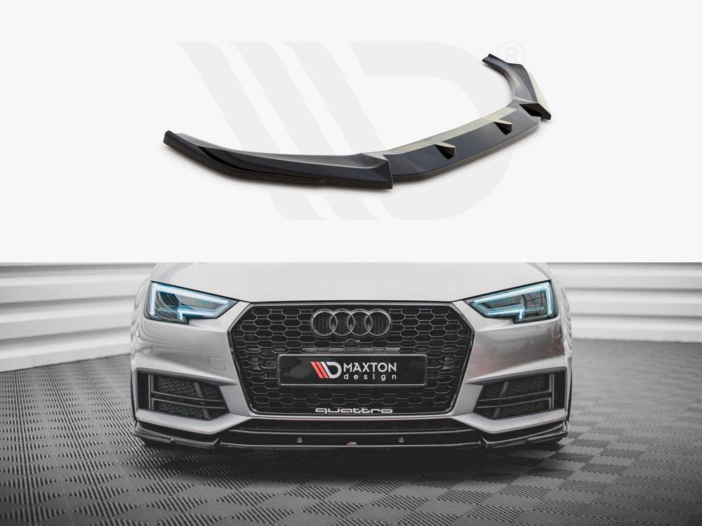 Maxton front splitter v3 audi s4/a4 s-line b9 1 Maxton front splitter v3 audi s4/a4 s-line b9