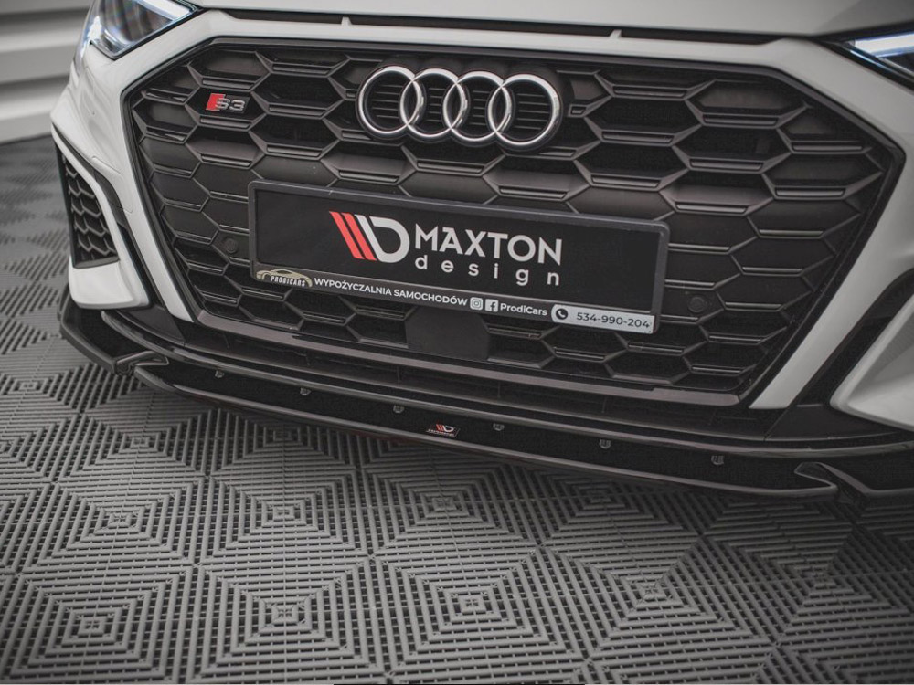 Maxton front splitter v3 audi s3/a3 s-line 8y 3 Maxton front splitter v3 audi s3/a3 s-line 8y - image 3